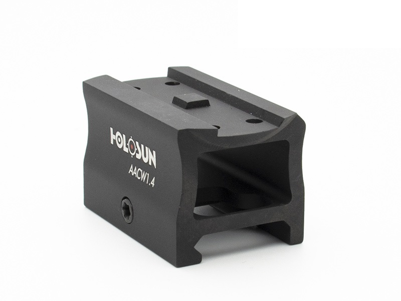 Holosun montáž - Absolute co-witness 1,4"