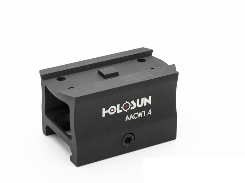 Holosun montáž - Absolute co-witness 1,4" 2