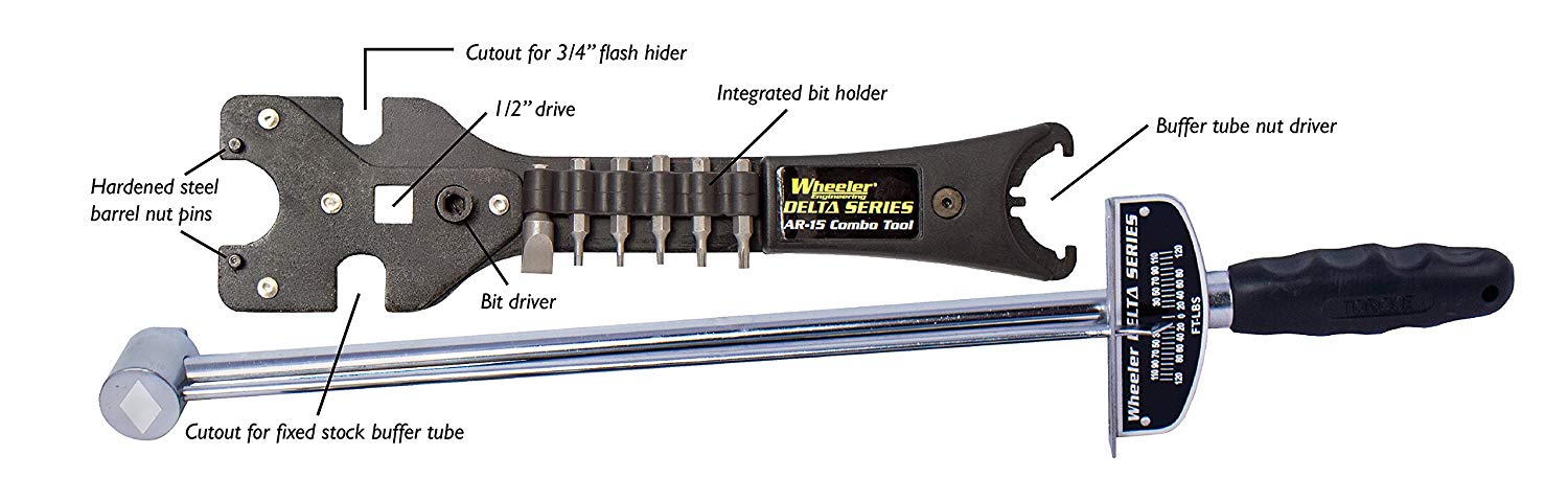 Wheeler Delta AR-15 Wrench Combo 2