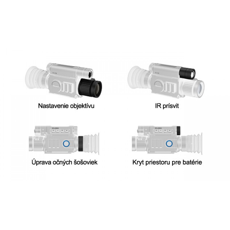 Nočné videnie Pard NV 008+ (zameriavač a monokulár) 3