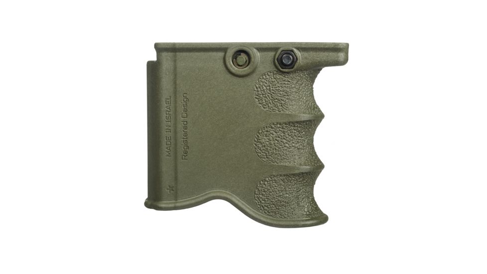 Kompatibilná predná rukoväť a držiak náhradného zásobníku AR15 FAB MG-20 zelená 3