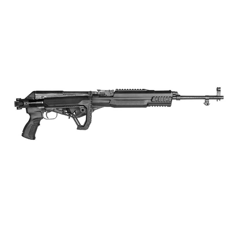Chassis s pažbou s absorbérom FAB SKS čierna 2