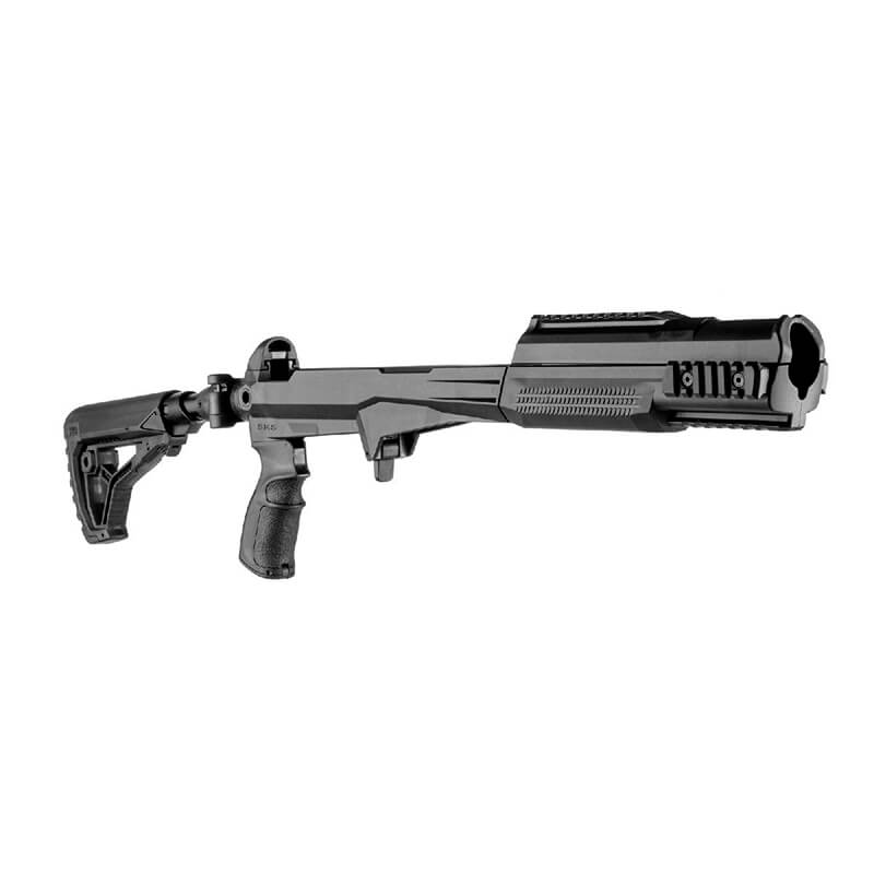 Chassis s pažbou s absorbérom FAB SKS čierna 4