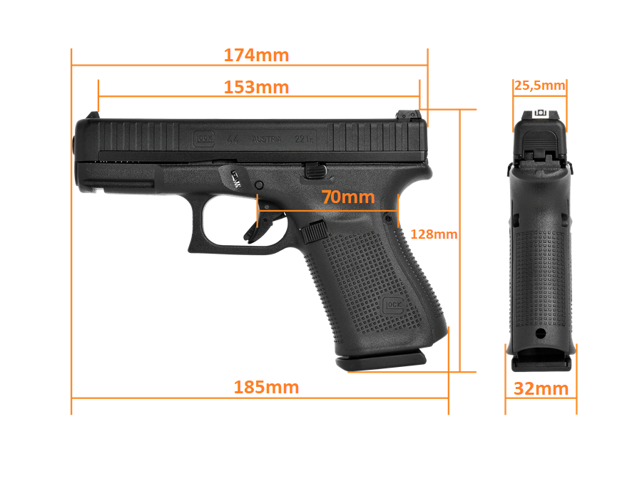 GLOCK 44, kal. .22 LR 4