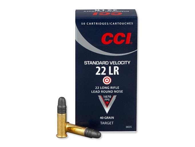 .22 LR CCI Standard 40gr/2,59g LRN