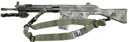 Taktický popruh FAB SL-1 zelený 5