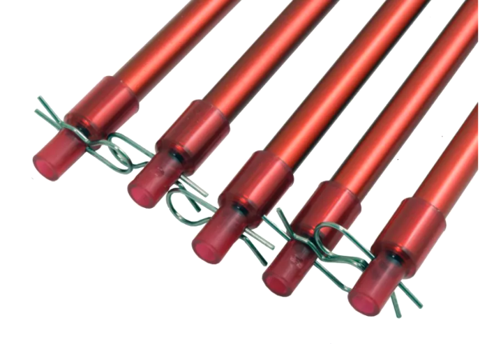 DAA Small Primer Pickup Tubes - červené / malé zápalky (5ks) 7