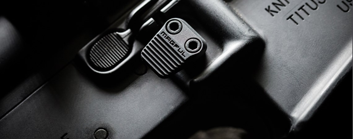 Magpul Zväčšený záchyt zásobníka AR 4