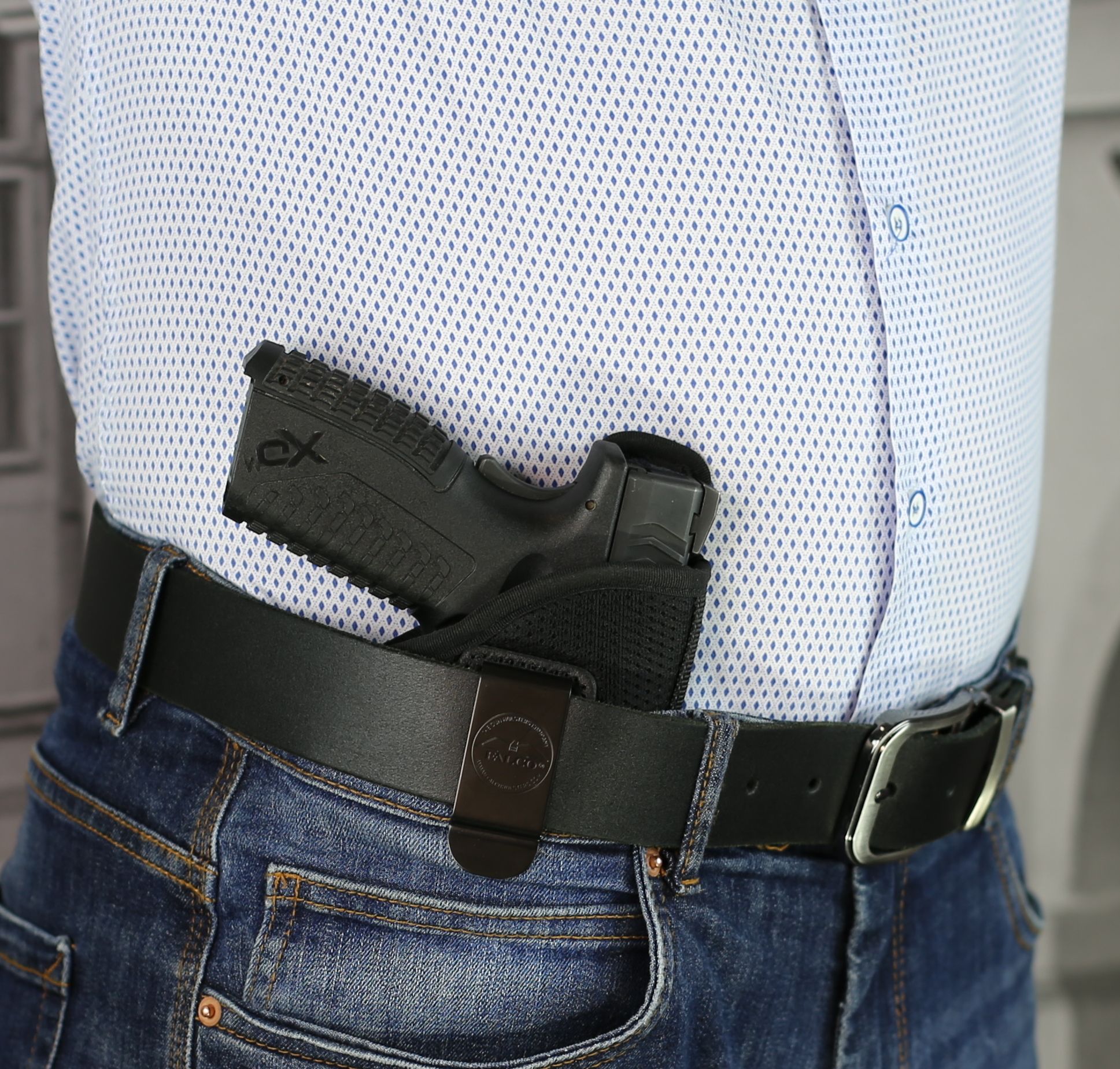IWB Miller puzdro pre skryté nosenie priedušné Glock 43 2