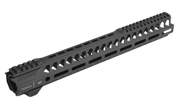 Strike Industries 15,5" M-lok predpažbie AR15 - čierne 3