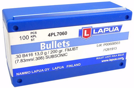 Strela Lapua .308 FMJBT 200gr/13g 2
