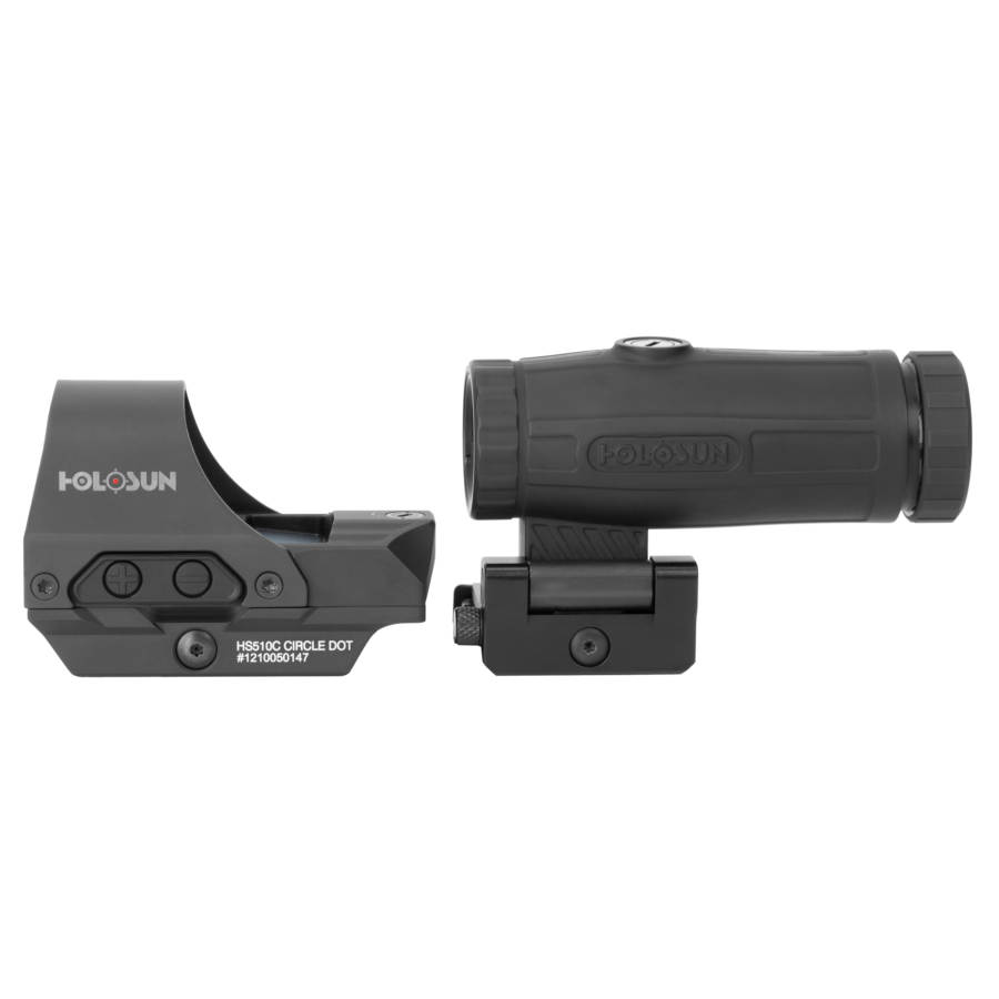 Kolimátor HOLOSUN HS510C + Magnifier HM3X 11