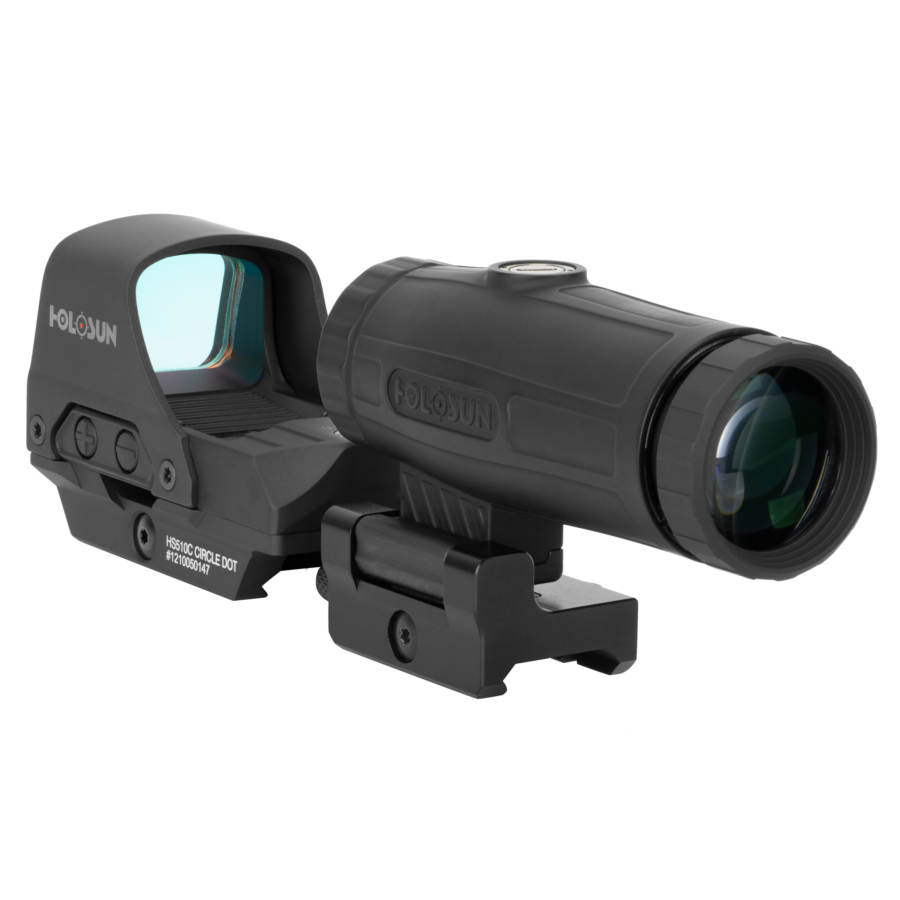 Kolimátor HOLOSUN HS510C + Magnifier HM3X 6