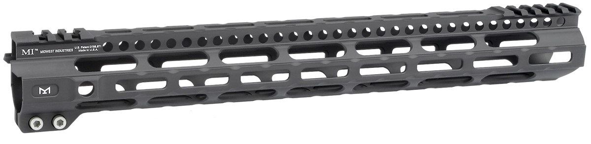 Midwest MI 15" M-LOK ultraľahké predpažbie AR15 3