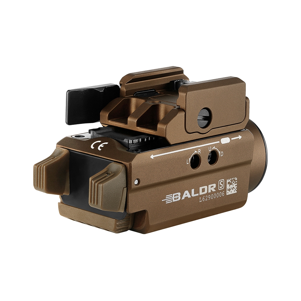 OLIGHT Baldr S Desert 800lm - Taktické svietidlo so zeleným laserom 2