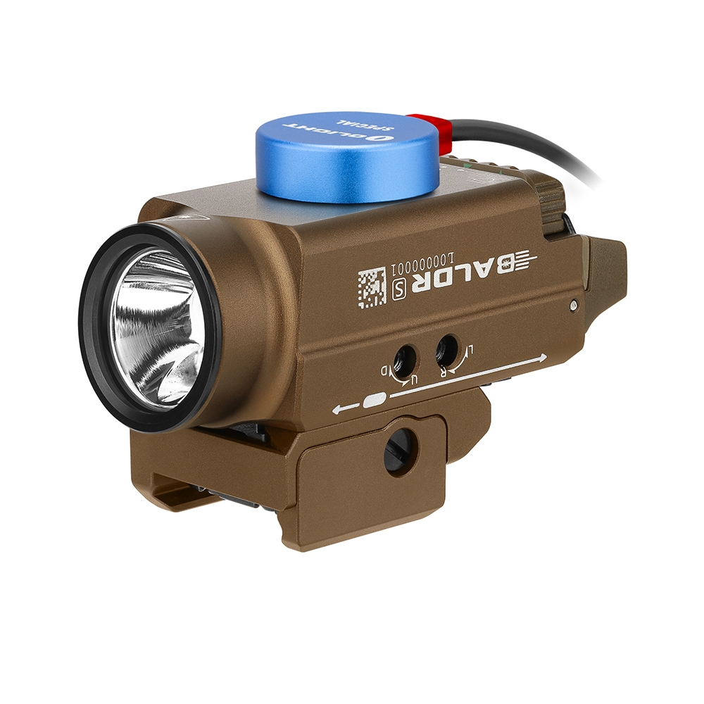 OLIGHT Baldr S Desert 800lm - Taktické svietidlo so zeleným laserom 4