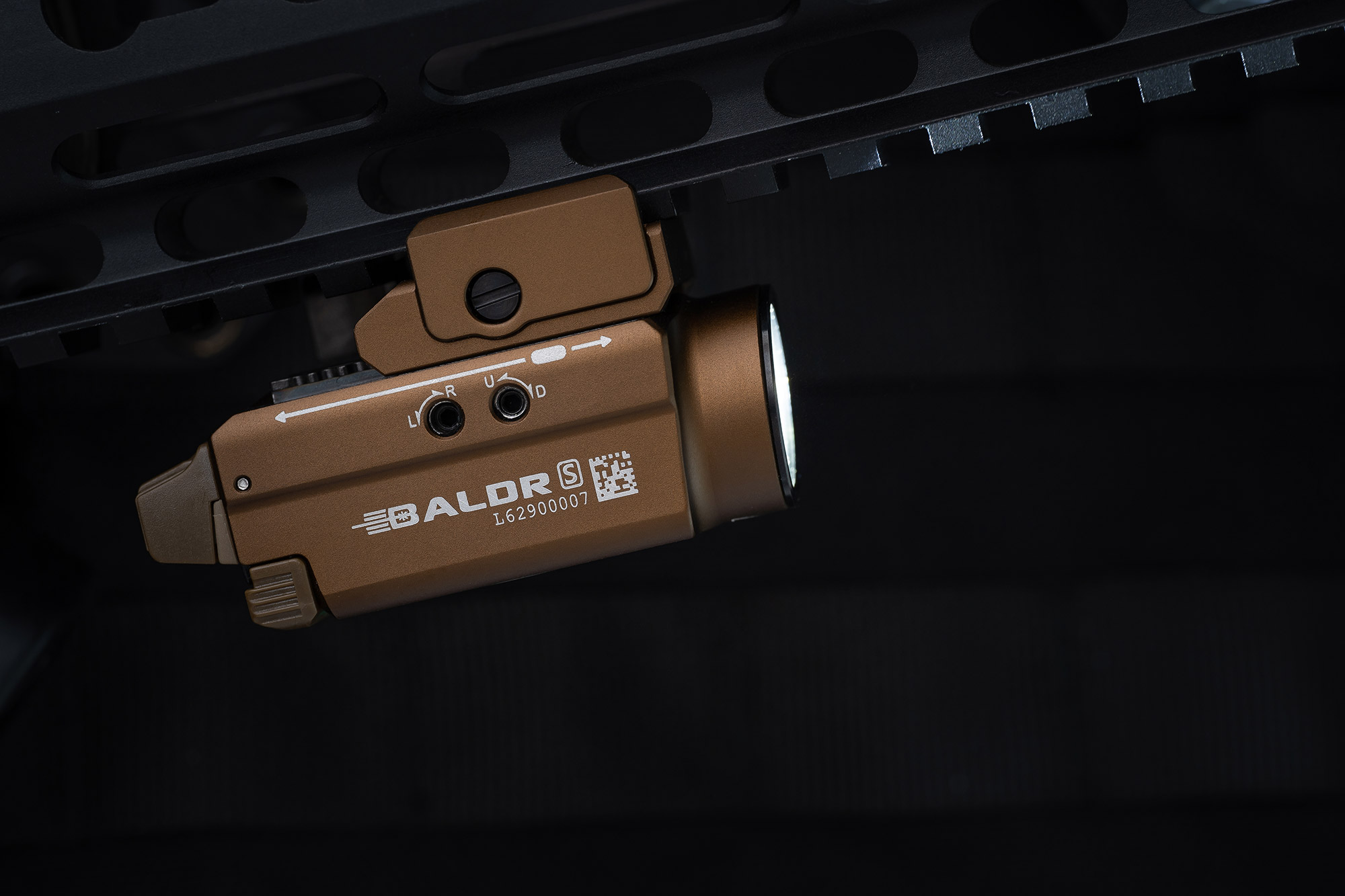 OLIGHT Baldr S Desert 800lm - Taktické svietidlo so zeleným laserom 6