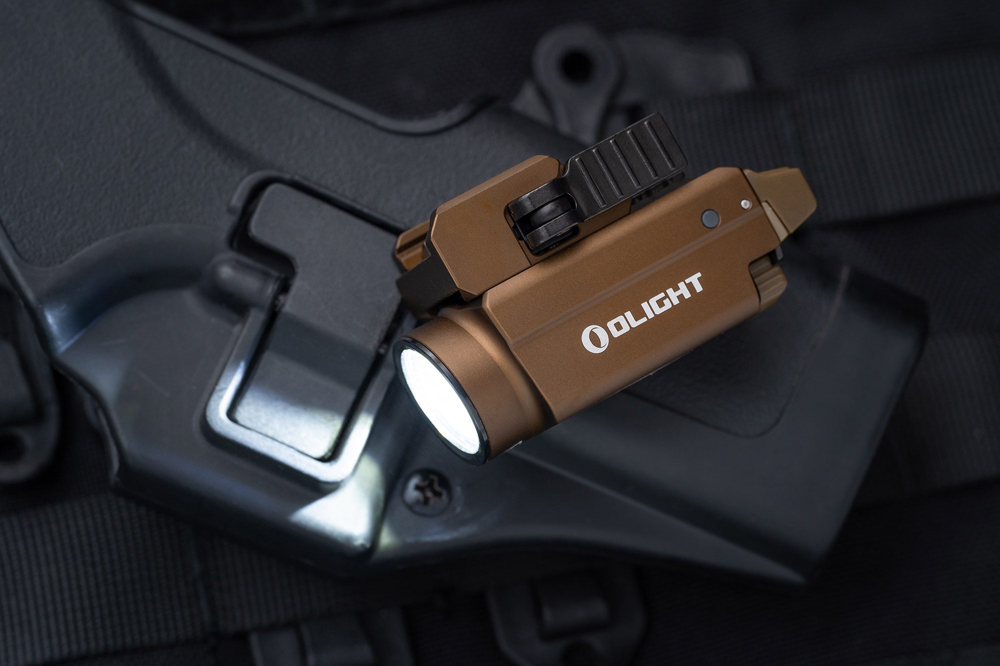 OLIGHT Baldr S Desert 800lm - Taktické svietidlo so zeleným laserom 7
