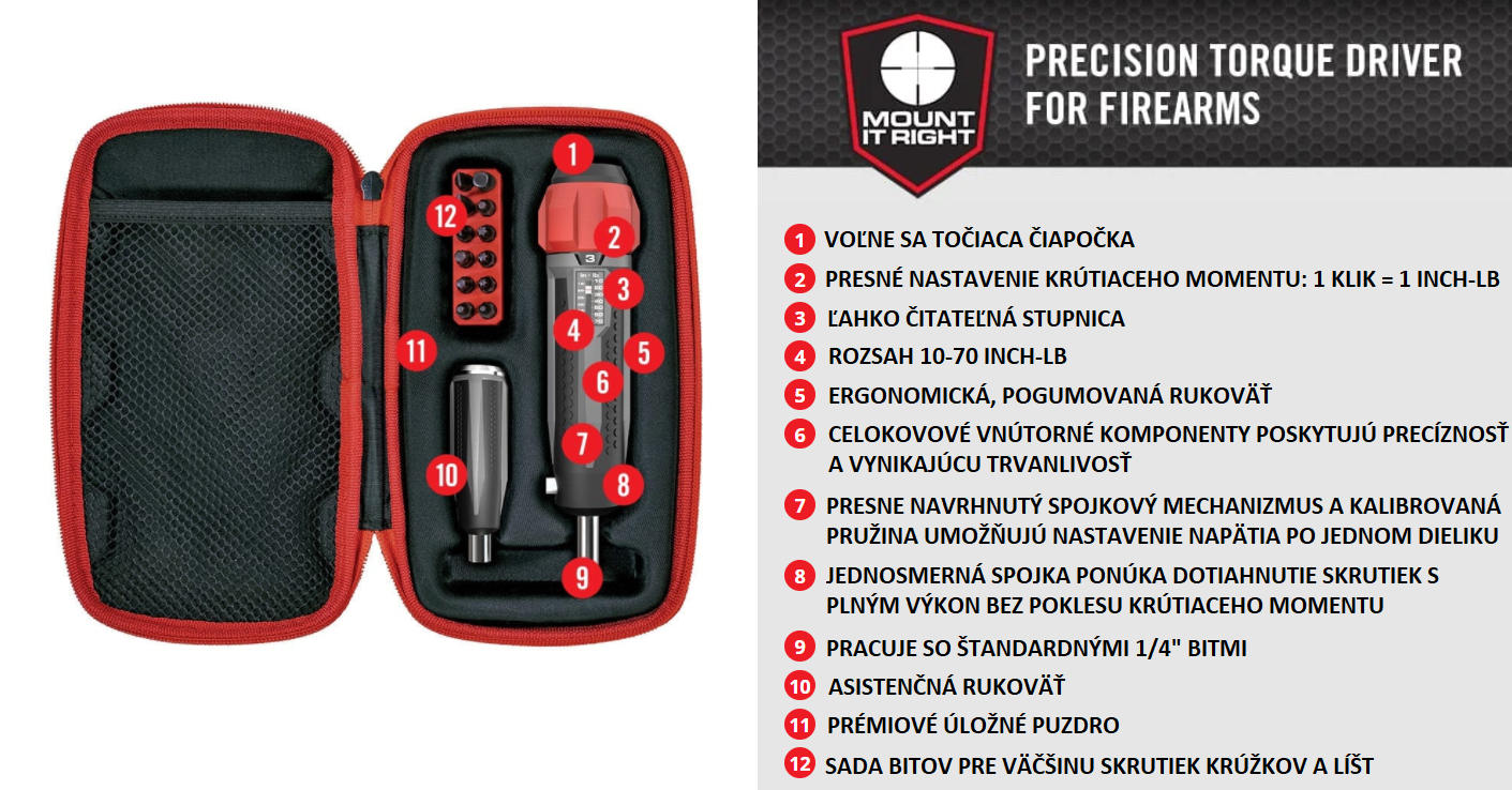 Real Avid Momentový kľúč Smart Torq 2