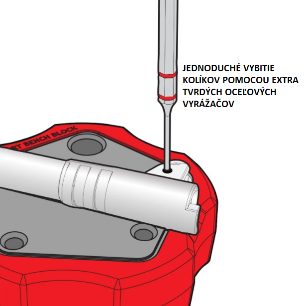 Real Avid Accu-Punch Set kladivka s vybíjacími kolíkmi 11