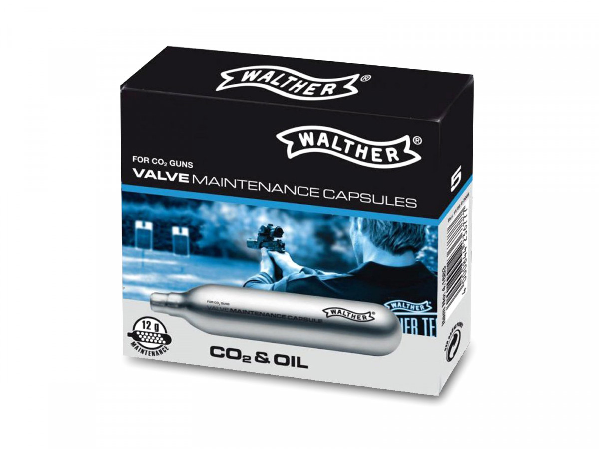 Walther Bombičky mazacie CO₂ 12g (5ks)