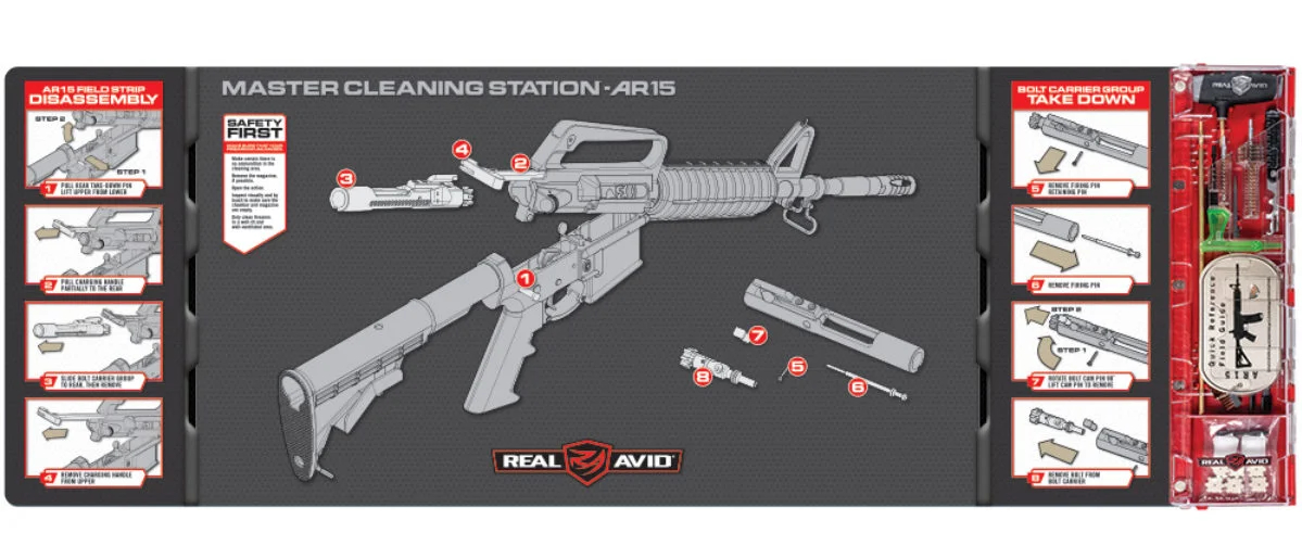 Real Avid AR15 Master Cleaning Station