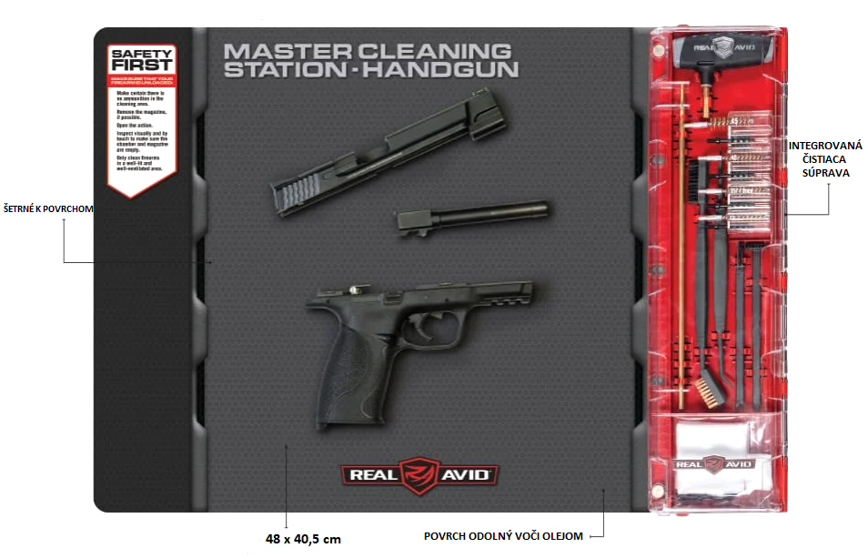 Real Avid Handgun Master Cleaning Station 3