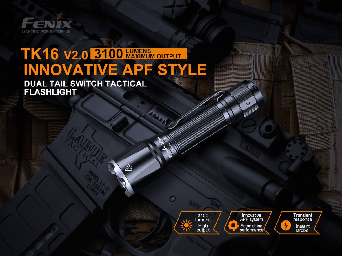 Taktické LED svietidlo Fenix TK16 V2.0 2