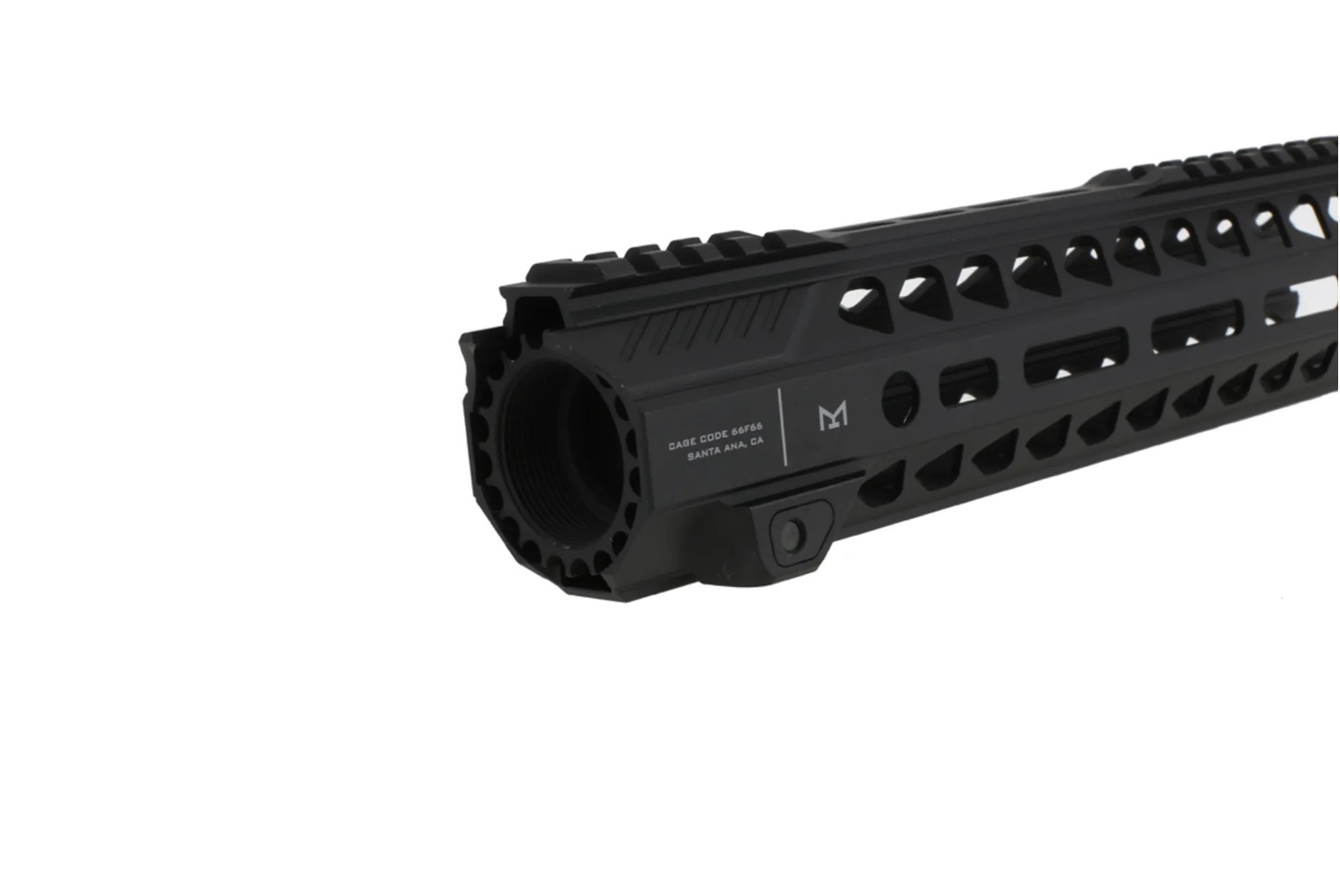 Strike Industries 10" M-lok predpažbie AR15 - čierne 2