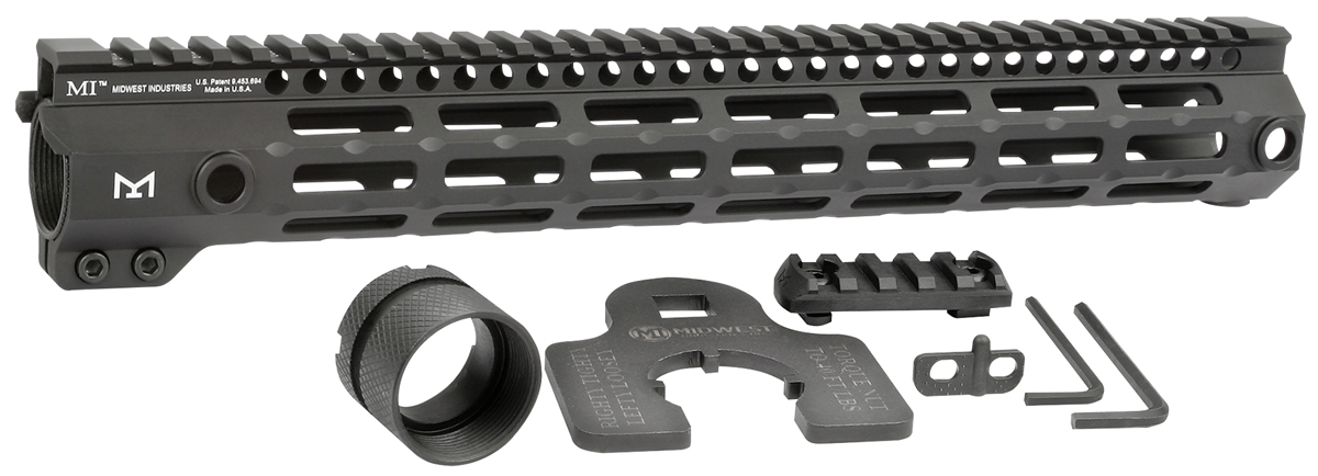 Midwest G4M MLOK 14" Predpažbie AR15 - čierne 2