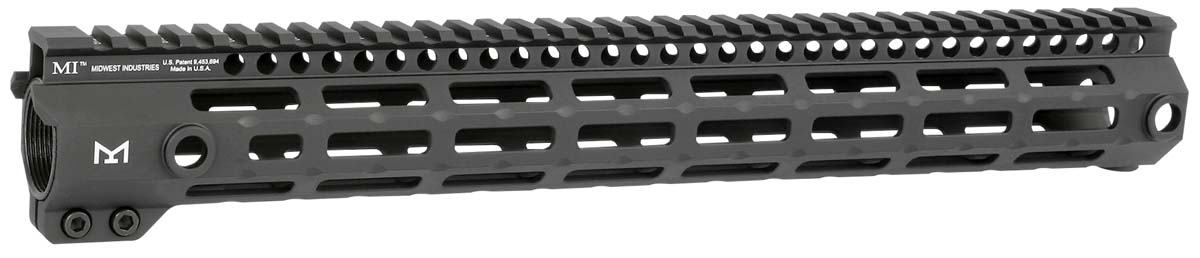 Midwest G4M MLOK 15" Predpažbie AR15 - čierne
