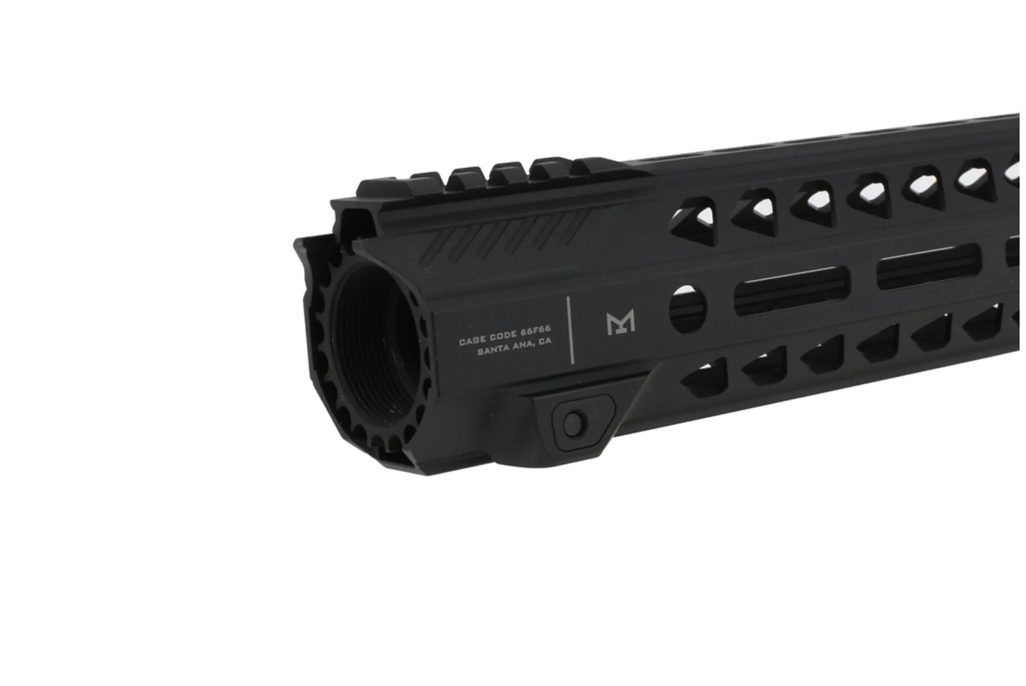 Strike Industries 17" M-lok predpažbie AR15 - čierne 4