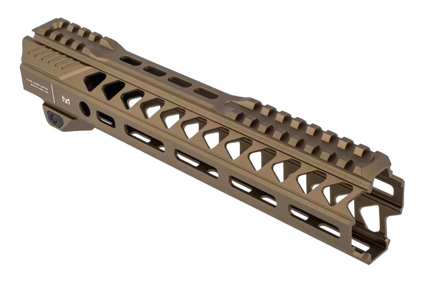 Strike Industries 10" M-lok predpažbie AR15 - FDE 2