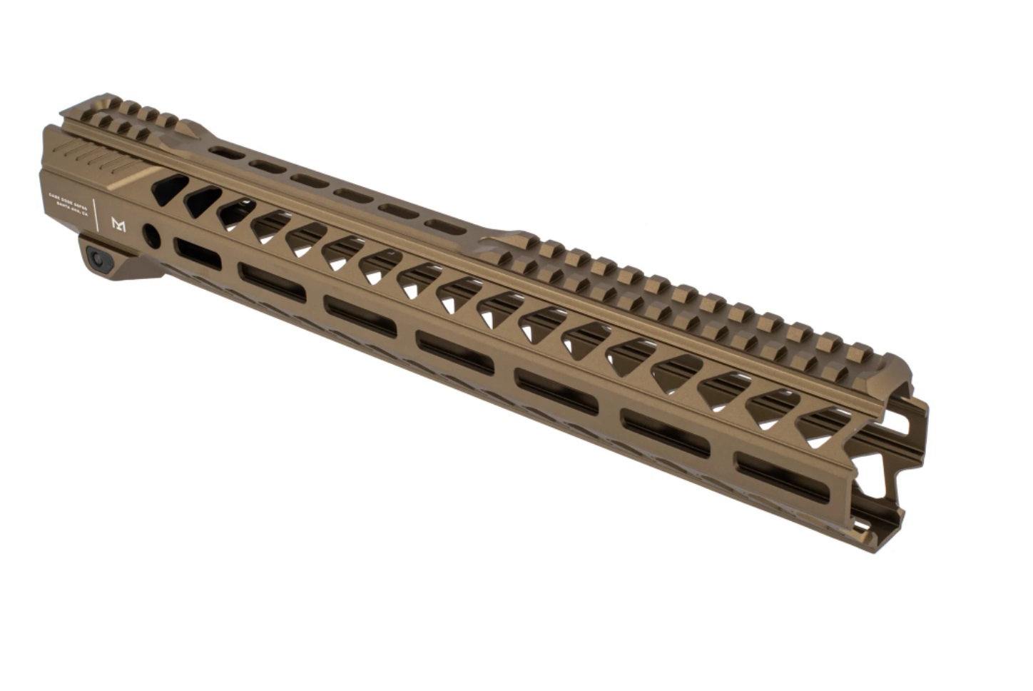 Strike Industries 13,5" M-lok predpažbie AR15 - FDE 2