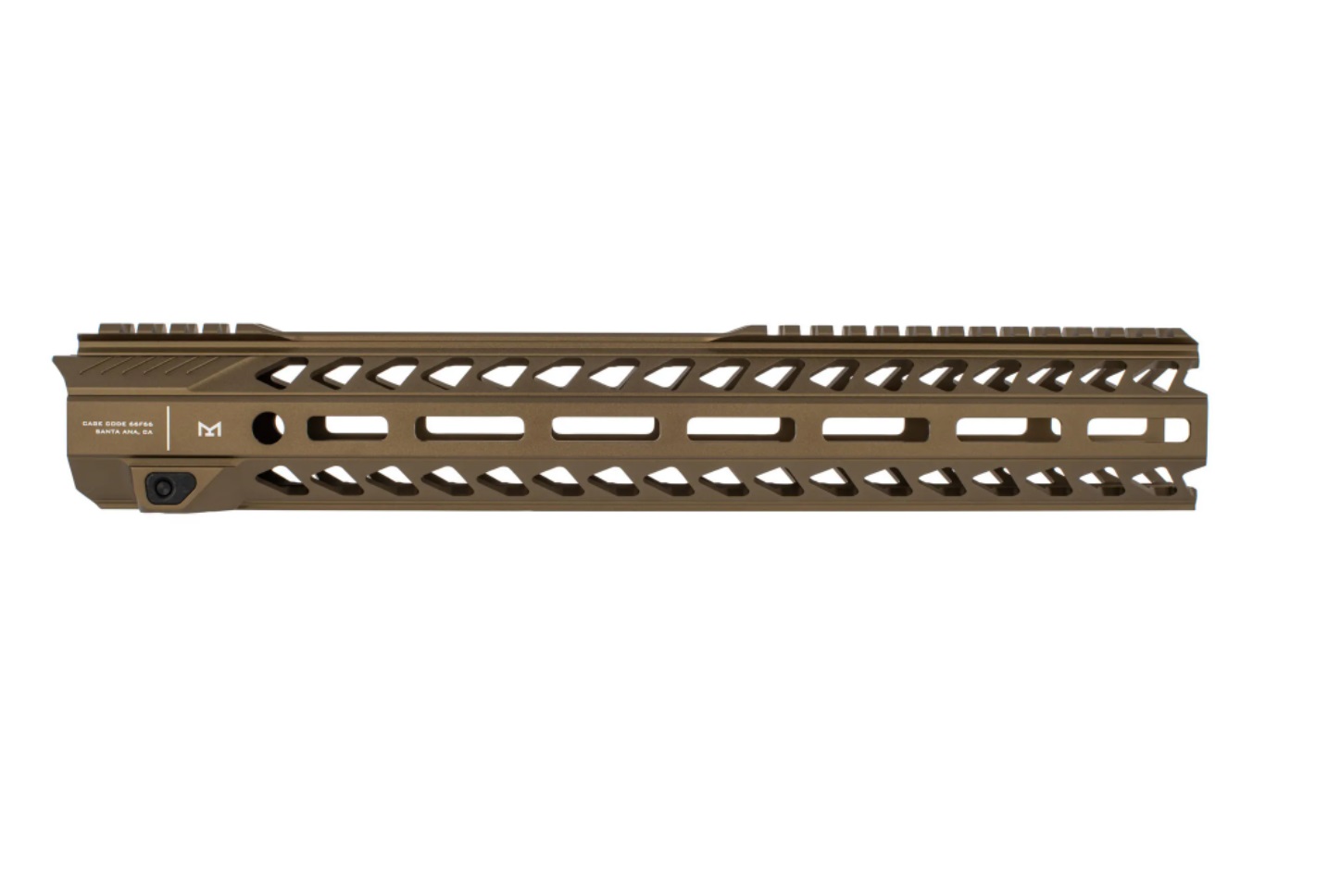Strike Industries 13,5" M-lok predpažbie AR15 - FDE 3