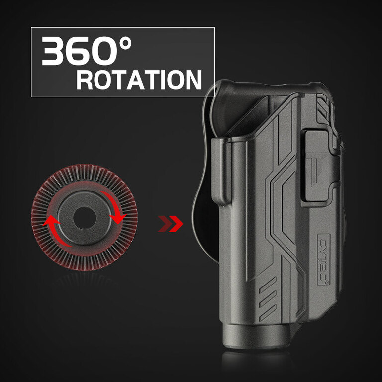 Cytac Púzdro pre Glock 19 so svetlom 2