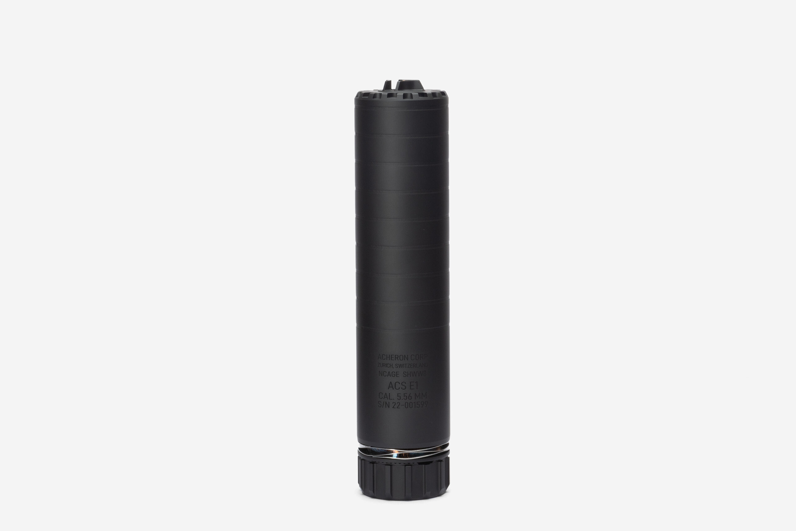 Acheron HexaLug Tlmič ACS E1 5,56mm HexaLug čierny 3