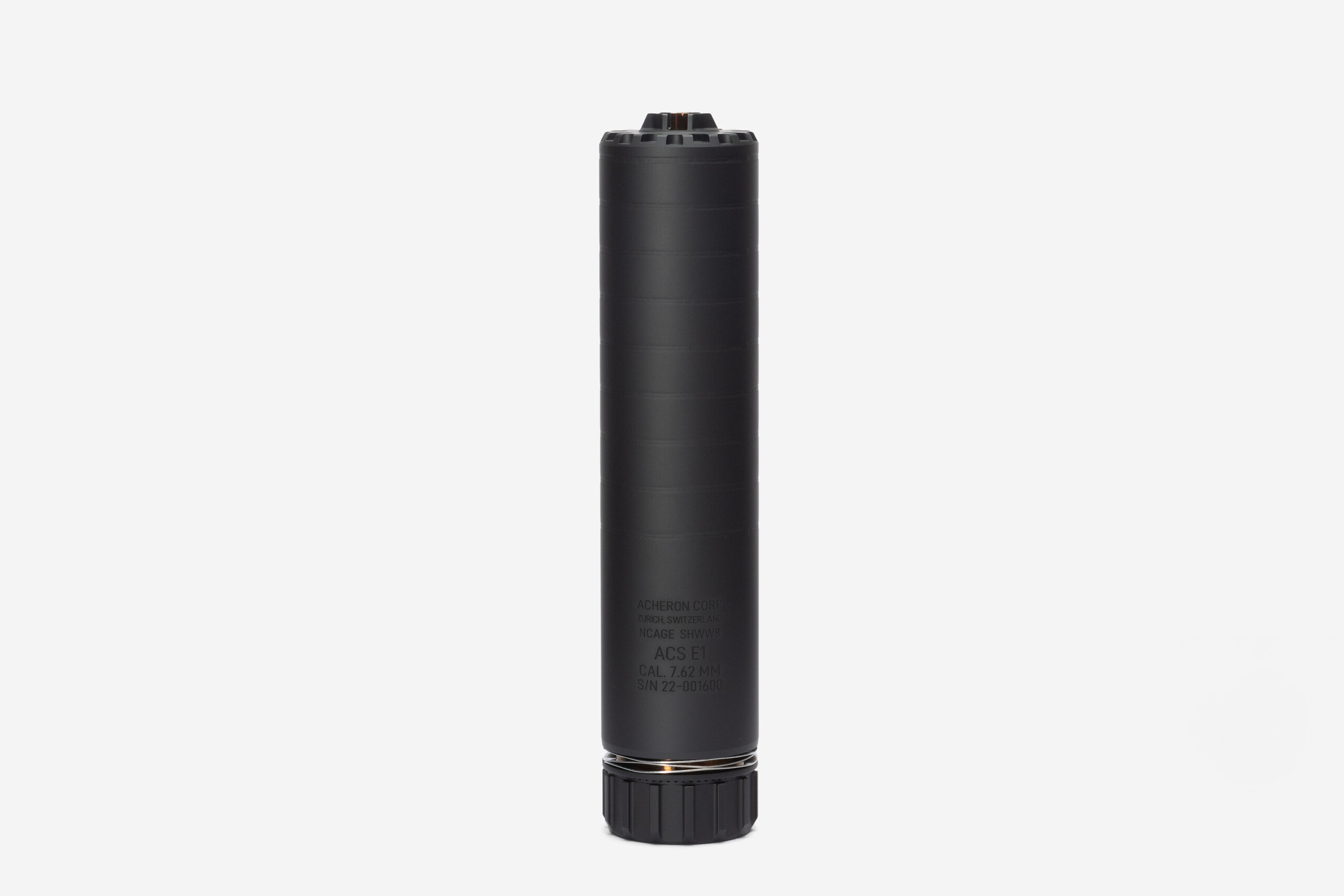 Acheron HexaLug Tlmič ACS E1 7,62mm HexaLug čierny 2