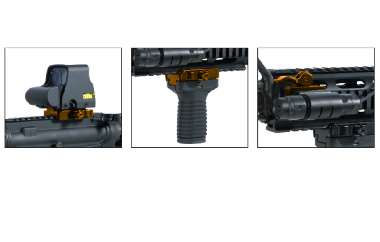 UTG Weaver QD riser medium 2