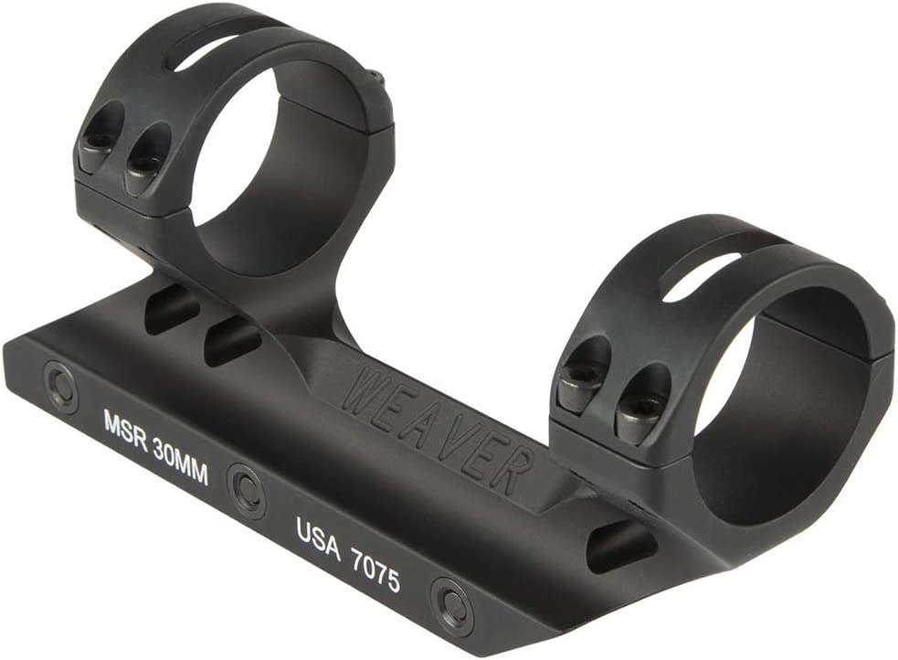 Weaver Premium MSR AR Cantilever krúžky pre optiku 30mm