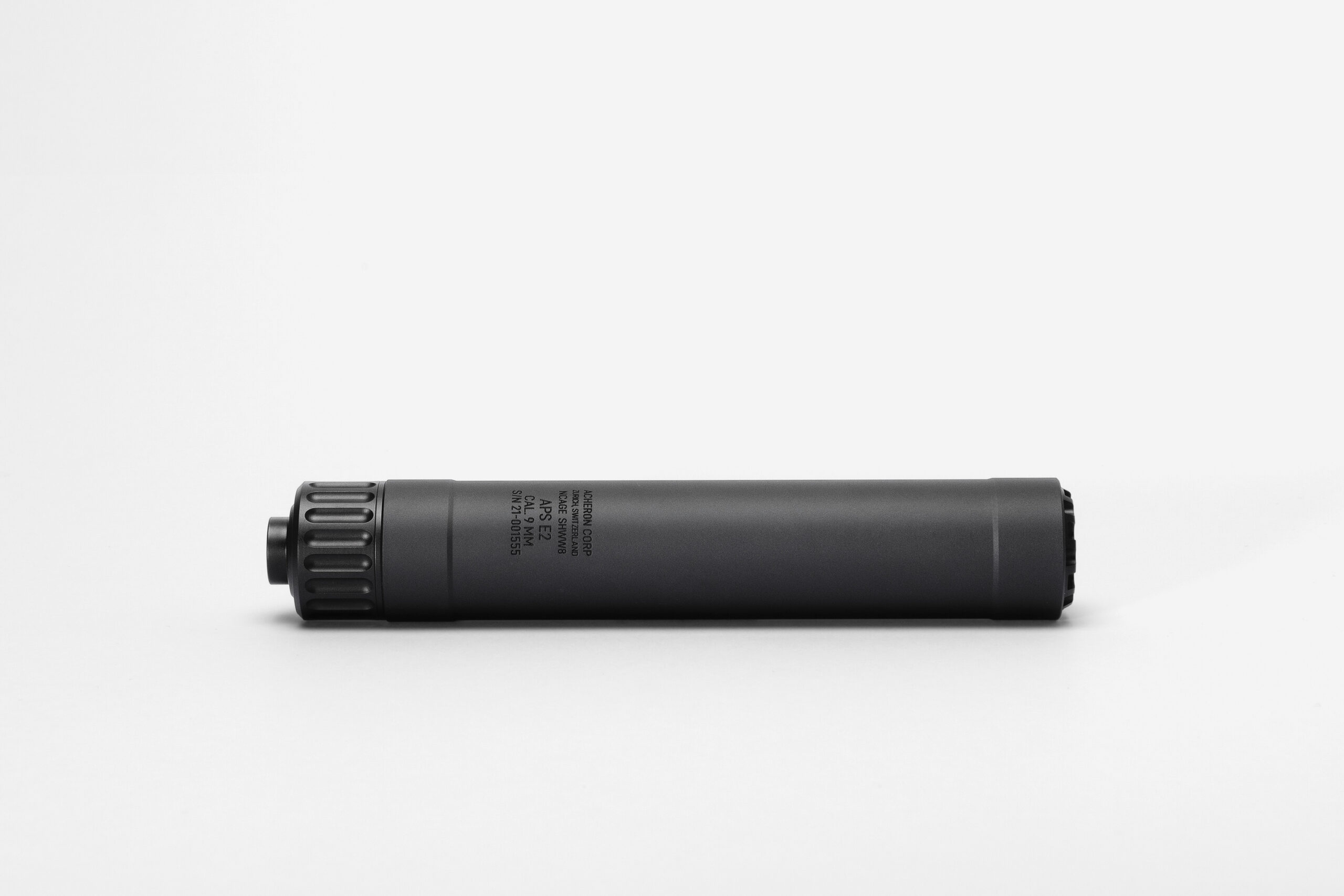 Acheron Tlmič APS E2 9mm čierny závit M13 x 1 2