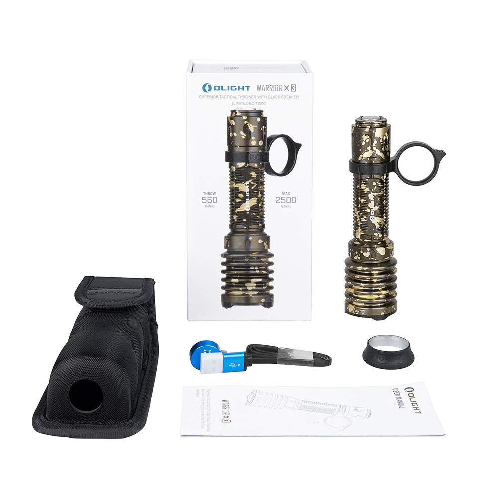 OLIGHT Warrior X 3 2500 lm taktické svietidlo 4