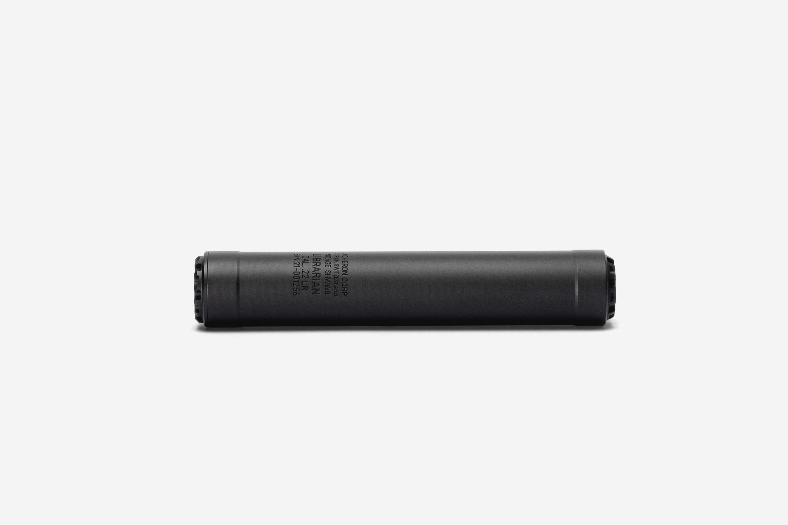 Acheron Tlmič LIBRARIAN čierny kal. .22 závit 1/2" - 20 UNF 3