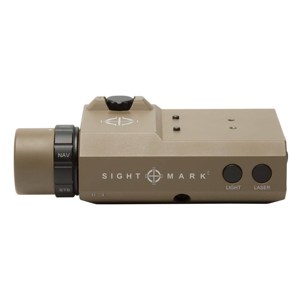Sightmark LoPro Combo VIS/IR FDE Taktické svietidlo s laserom 4