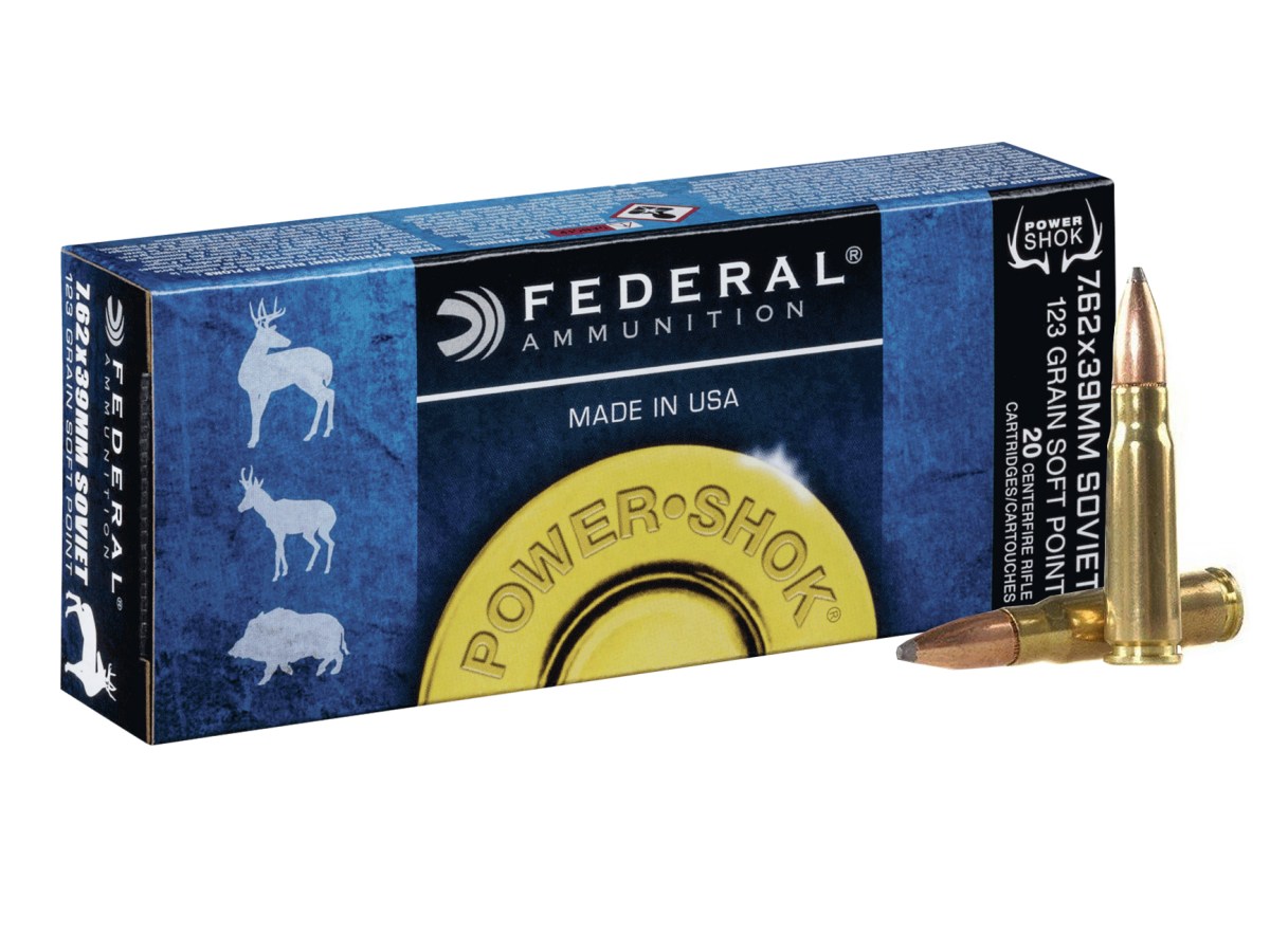 7,62x39 Federal Power-Shok 123gr/7,97g SP