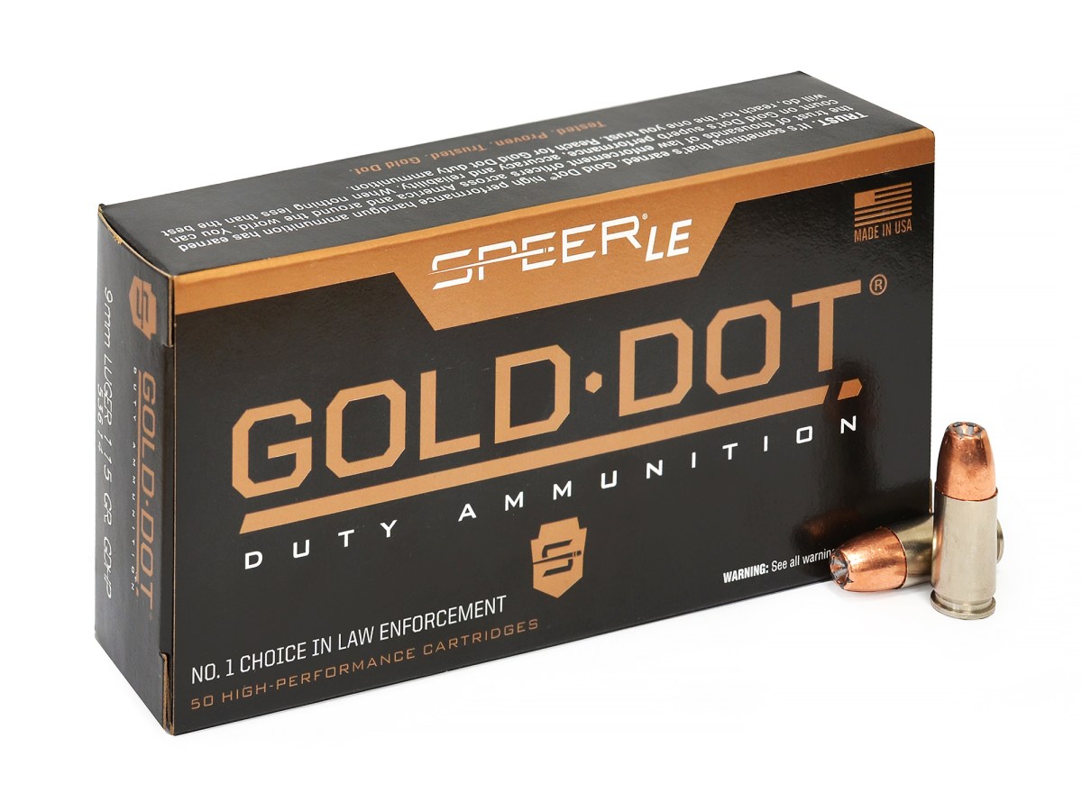 9mm Luger Federal Speer Gold Dot 115gr/7,45g HP