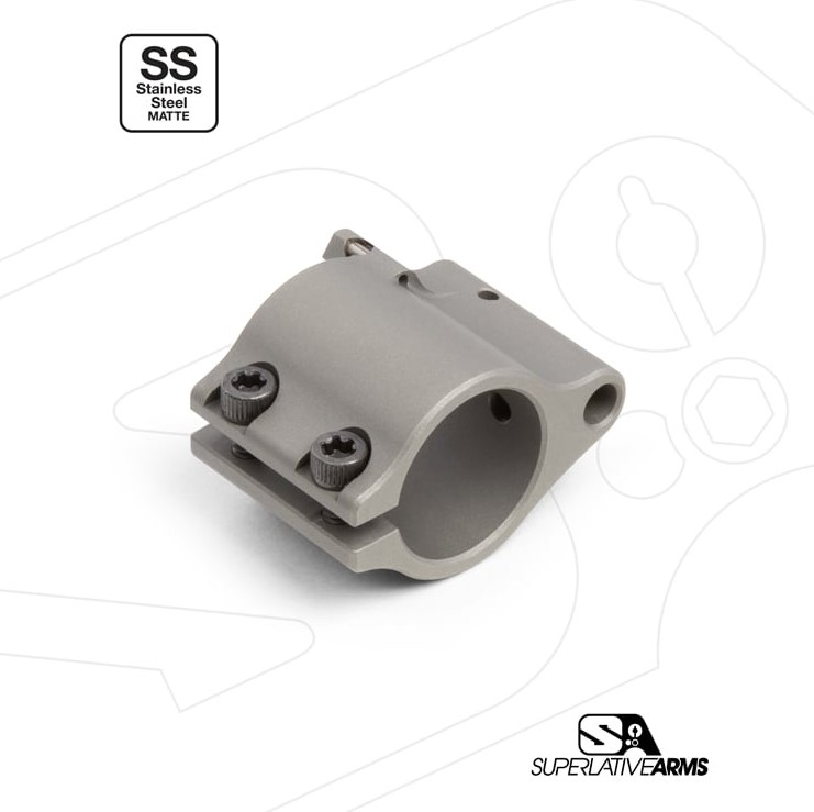 Superlative Arms nastaviteľný Gas Block pre AR15 - .750 STS sťahovací 3