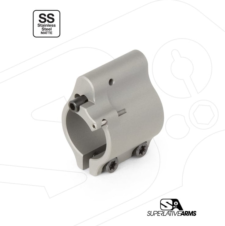 Superlative Arms nastaviteľný Gas Block pre AR15 - .750 STS sťahovací 4