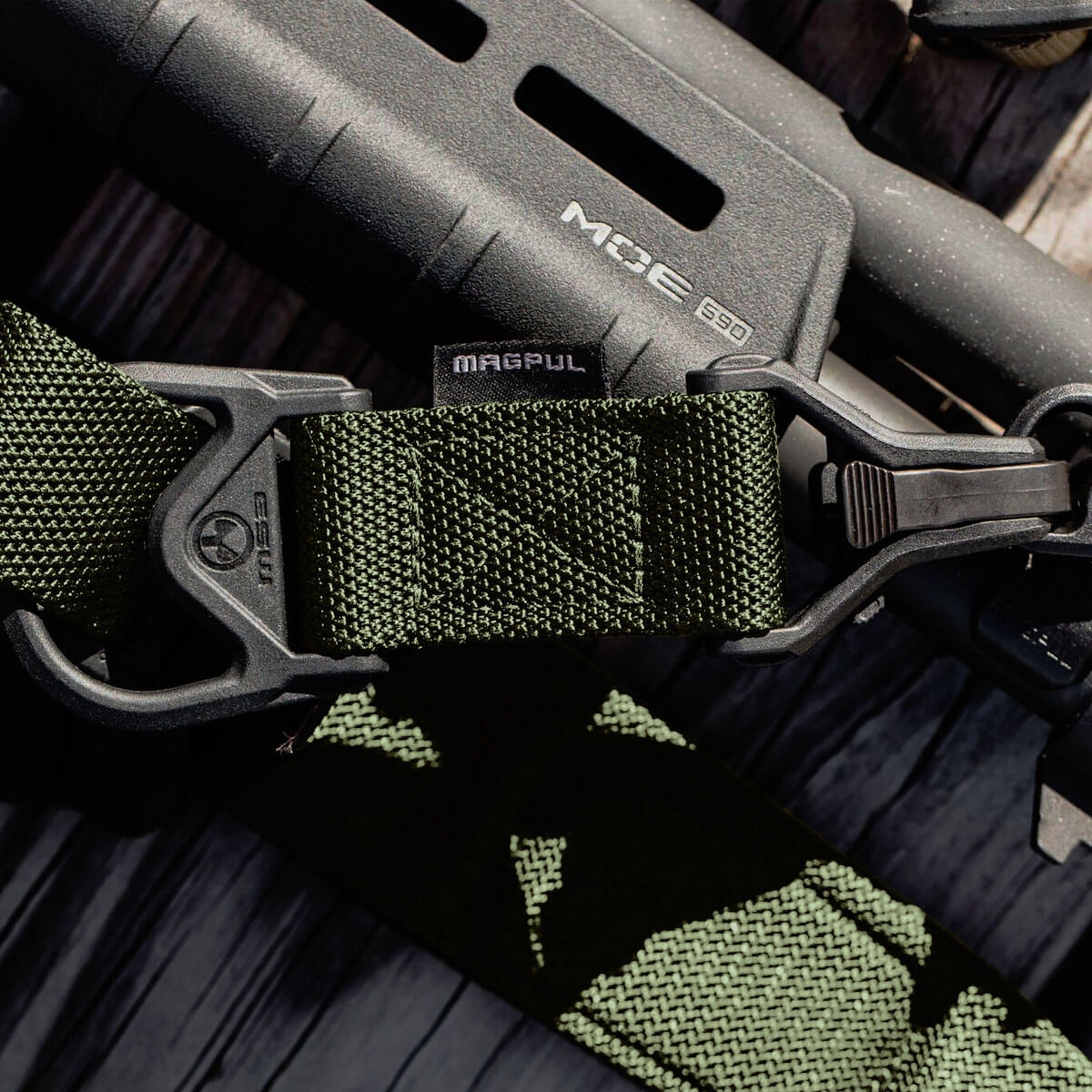 Magpul Popruh MS3 QD GEN2 - zelený 5
