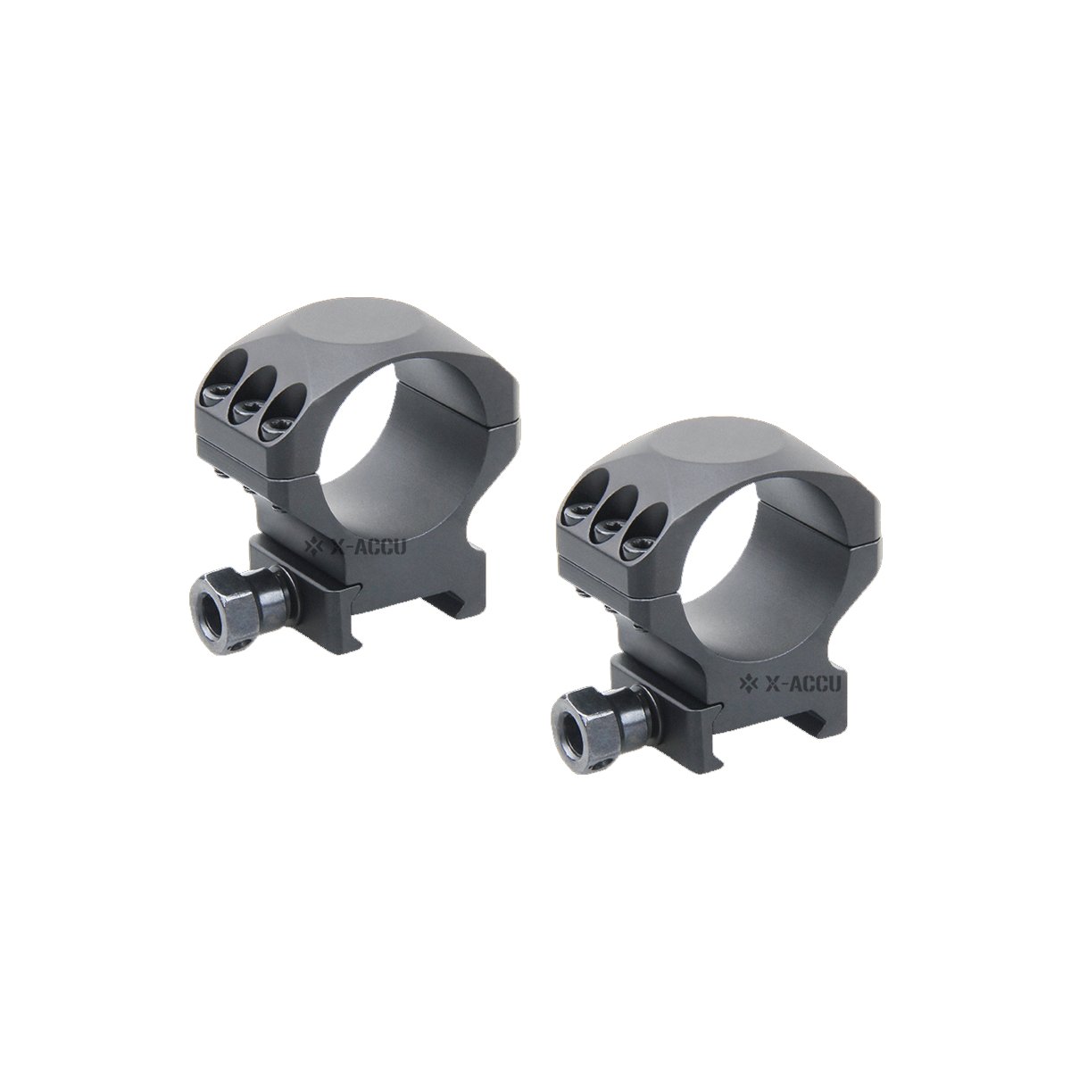Vector krúžky 30mm X-Accu 1" nízke 2